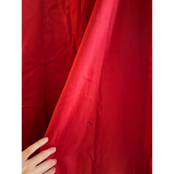 Helsa Stretch Cotton Sateen Midi Dress Formal Party Cocktail Evening Holidays M - Picture 11 of 11